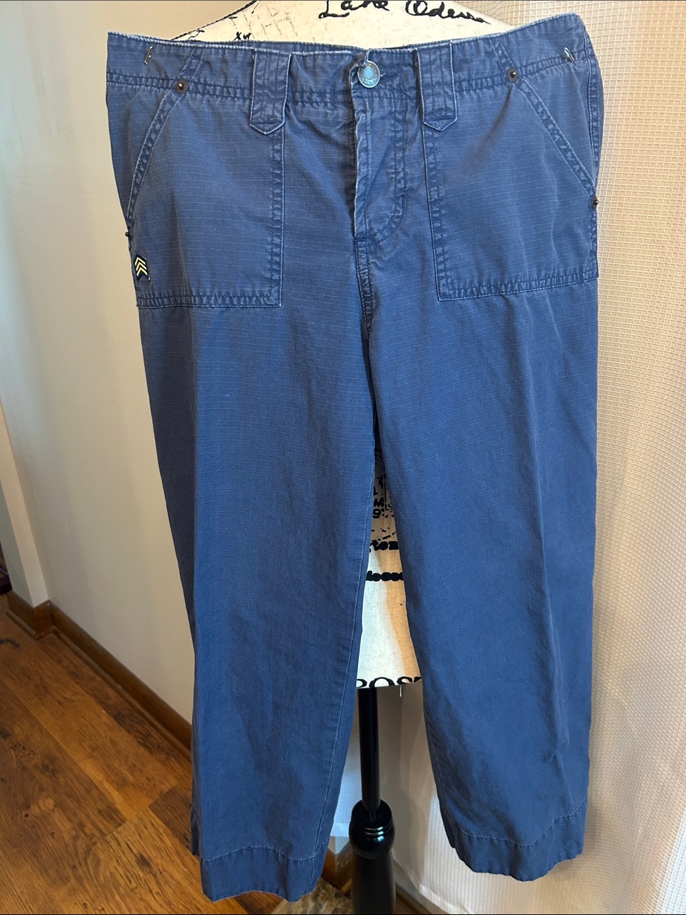 Abercrombie & Fitch Navy Cargo Pants